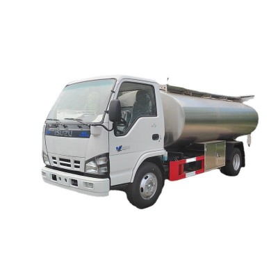 出口奶罐车 鲜牛奶运输车 小型鲜奶罐车 饮用水运输车厂家直销  1件图5