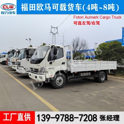 厂家出口 4-8吨载货车自卸车 Foton4x2卡车福田欧马可小型载货车  1件图2