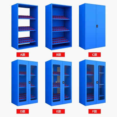 车间刀具存储柜重型CNC加工中心刀柄柜移动刀具车数控刀具管理柜 1件图4