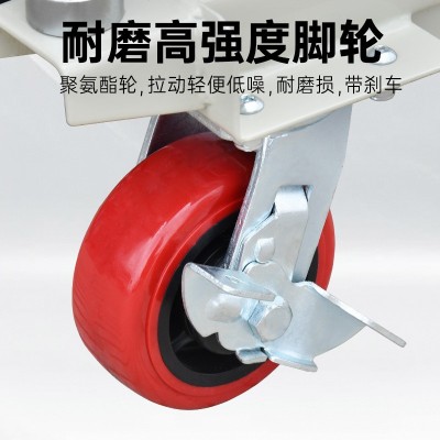 杭叉手动液压升降平台车可移动式升降机小型升降车简易剪叉平台  1台图3