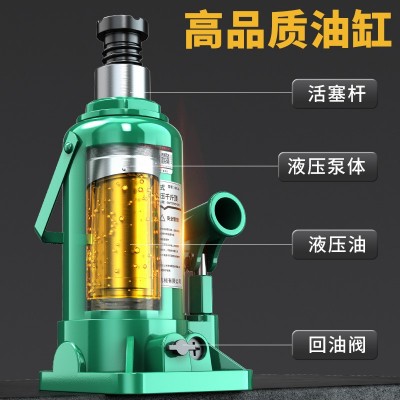 沪工源头厂家2t5吨100吨小汽车用家用省力轿车车载立式 液压千斤顶  1台图5