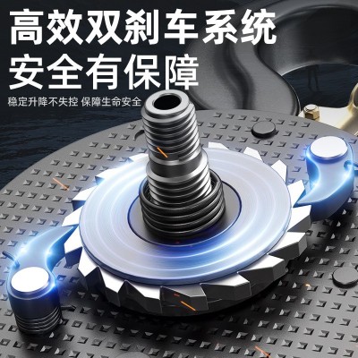 沪工生产厂家1吨5吨15吨倒链起重小吊机2t3m单链葫芦圆 形手拉葫芦  1台图5