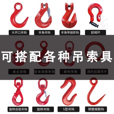 批发G80锰钢链条索具起重吊装成套索具单双四腿四肢组合链条索具  1套图4
