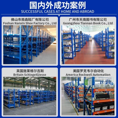 金硕货架200KG灰白色组合家用储物库房仓库置物货物批 发仓储架子 1套图4