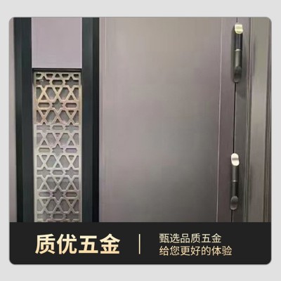 现代精雕铝加厚进户大门新款时尚入户门家用不锈钢门高端防盗单门  1件