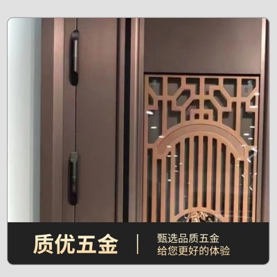 不锈钢入户单门别墅大门双开门防盗门进户不锈钢子母门家用铸铝门  1件图2