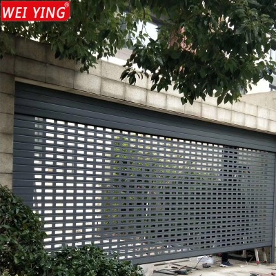 遥控电动门静音铝合金卷闸门自动门卷帘门别墅车库门厂家安装批发  1件图3