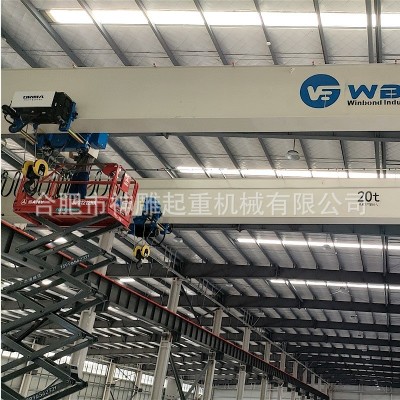 定制跨度25米航车欧式单梁起重机20吨行吊 合肥起重设备厂房桁车  1台图2
