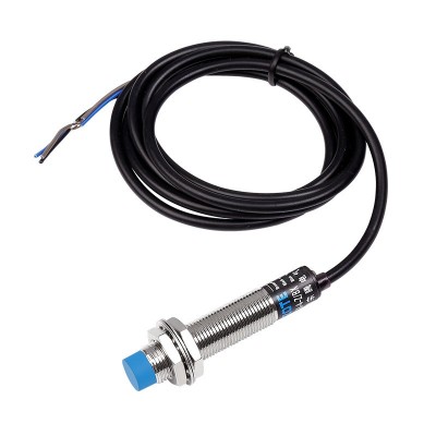 M12电感式接近开关LJ12A3-4-ZBX三线NPN常开12V24V金属感 应传感器 1个图4