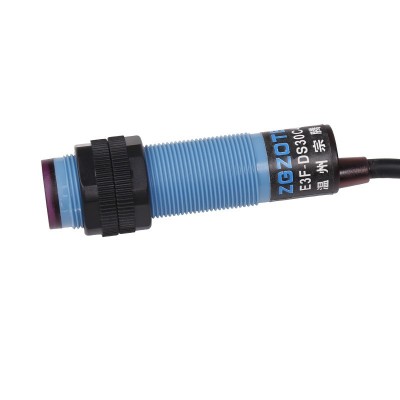 光电开关漫反射E3F-DS30C4红外感应10C4三线NPN常开6V/36V 传感器 1个图5