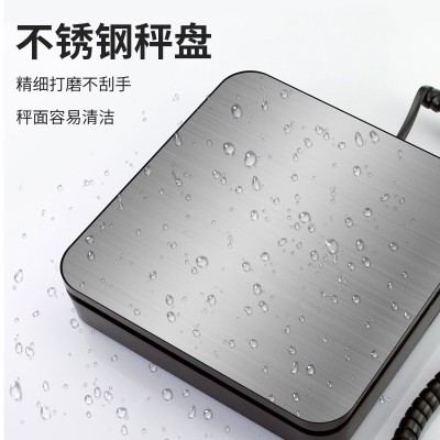 高精度2g电子秤批发磅秤50kg便携物流台秤包裹电子称邮包秤宠物秤  1台图3
