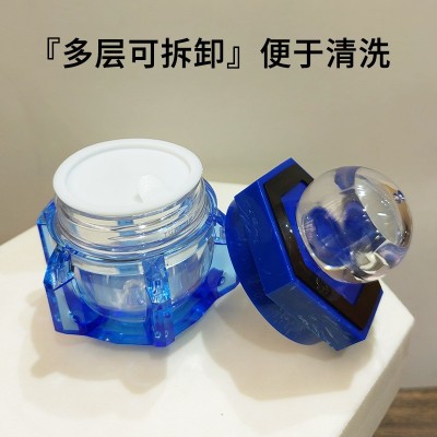 厂批发30g50g膏霜瓶可拆卸pc外罩乳液瓶透明pet化妆品面霜分装瓶  1个图5