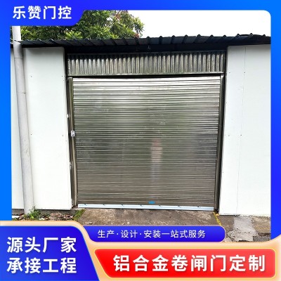 不锈钢电动卷闸门厂房商铺门面防风防火卷帘门仓库不锈钢卷帘门  2平方米图3