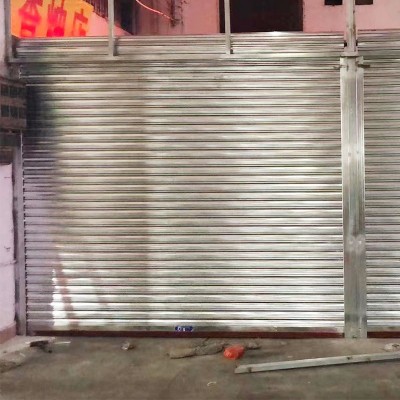 不锈钢卷帘门 电动门镀锌卷闸门 店铺车库门防盗不锈钢快速卷帘门 6平方米图2