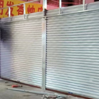 不锈钢卷帘门 电动门镀锌卷闸门 店铺车库门防盗不锈钢快速卷帘门 6平方米图4
