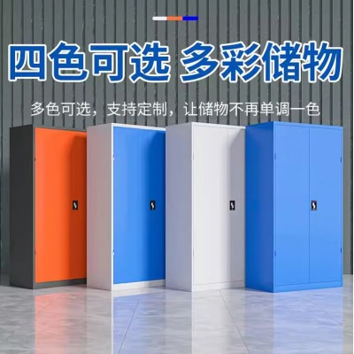 重型五金工具柜汽修车间加厚双门零件收纳箱工厂多功能移动工具车  1台图3