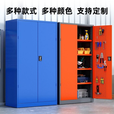 五金工具柜汽修车间工具储物柜加厚零件收纳柜子双开门重型工具柜  1台图4