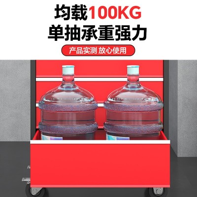 重型汽修工具车 多层移动维修小推车 车间五金带抽屉工具车厂家  1台图4